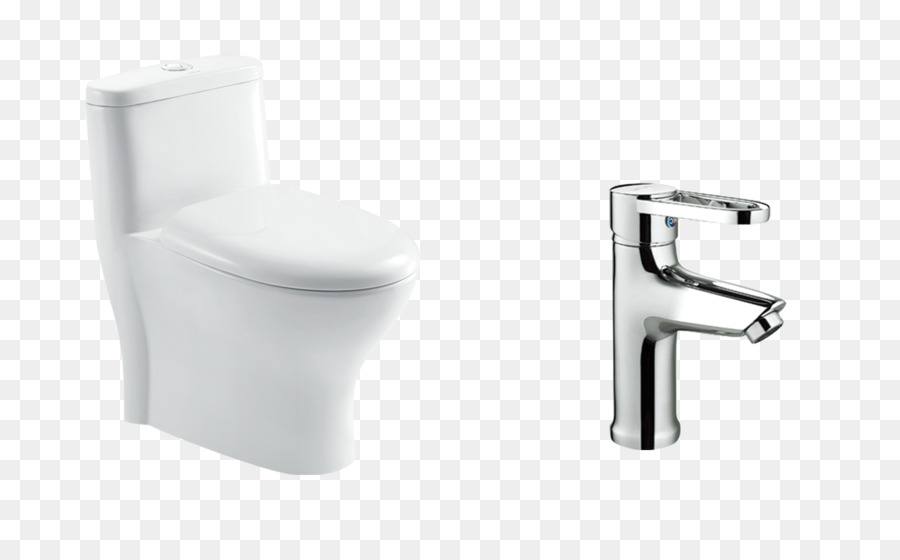 Toilettes Et Robinet，Salle De Bain PNG