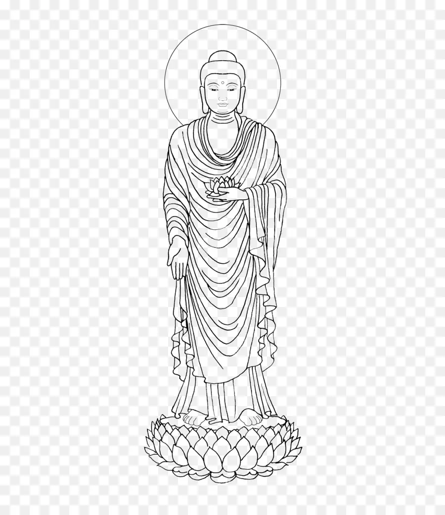 Bouddha，Lotus PNG