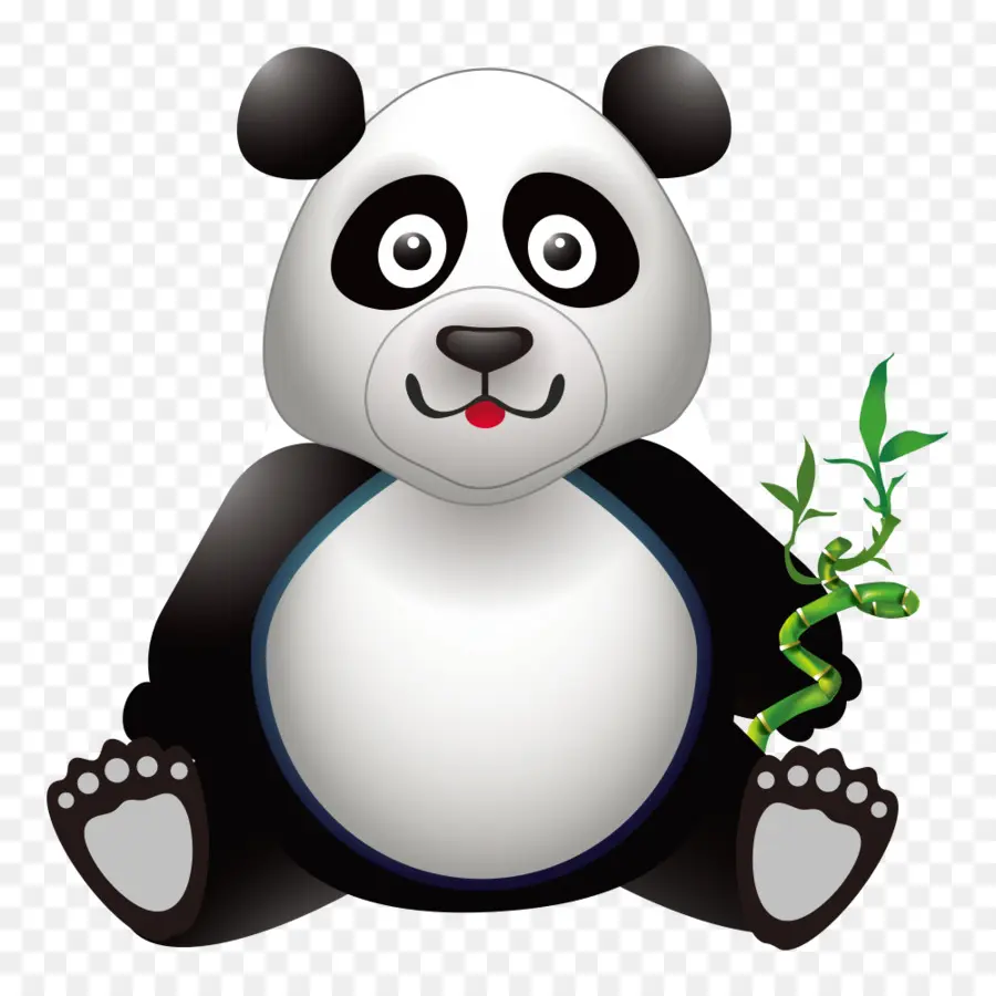 Panda De Dessin Animé，Ours PNG