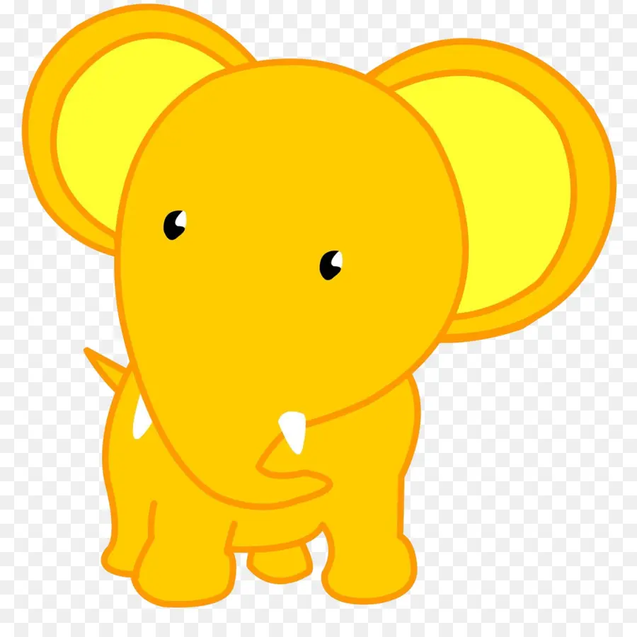 L éléphant，Dessin Animé PNG