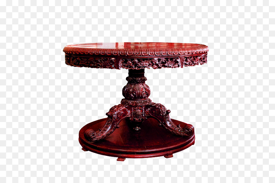 Table Ornée，En Bois PNG