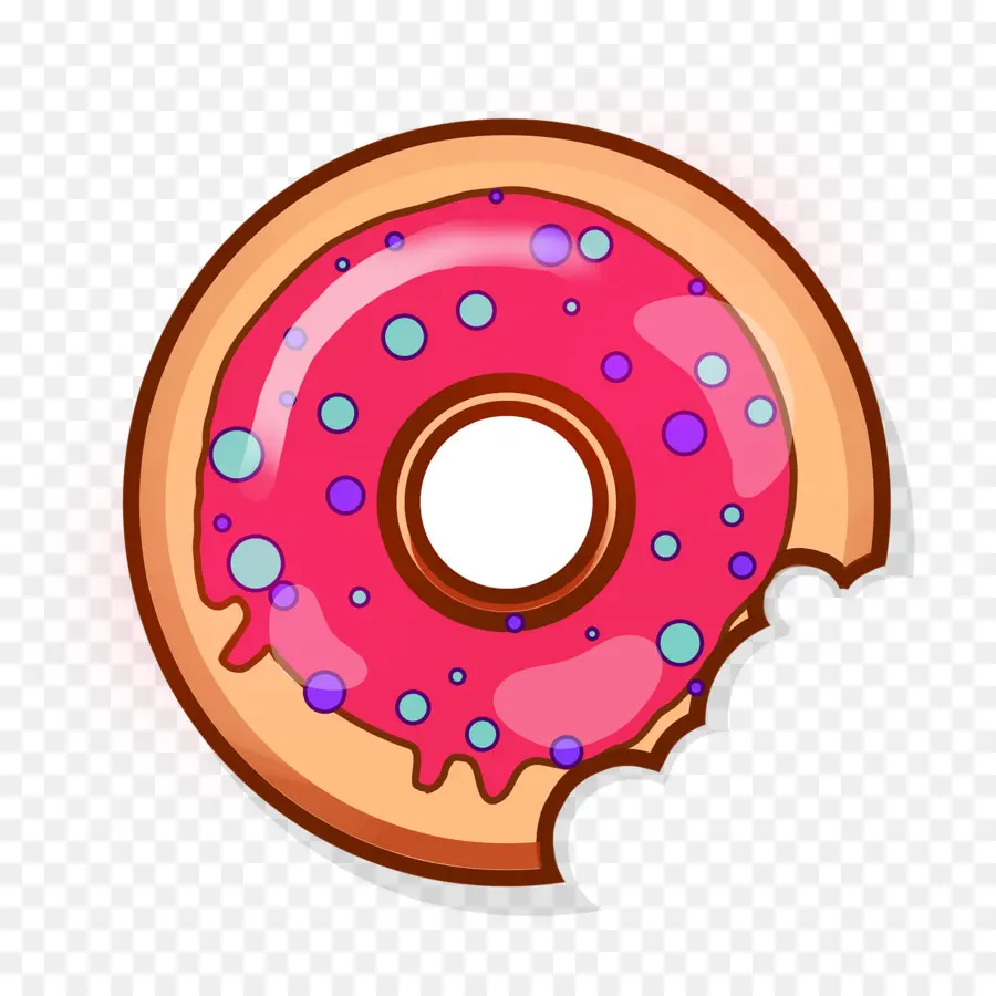 Donut，Paillettes PNG