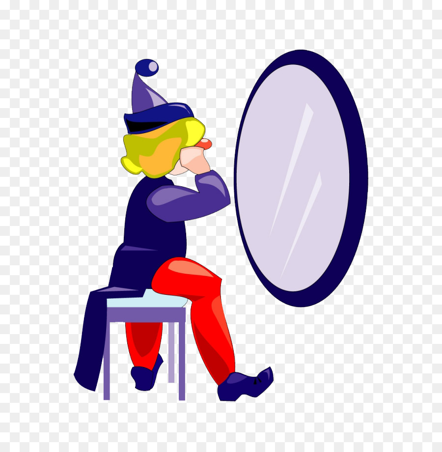 Clown，Miroir PNG