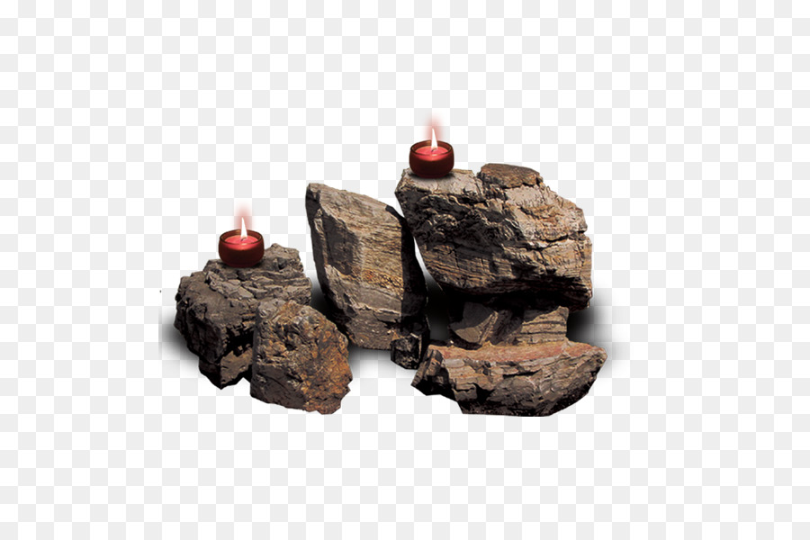 Bougies Sur Les Rochers，Bougies PNG