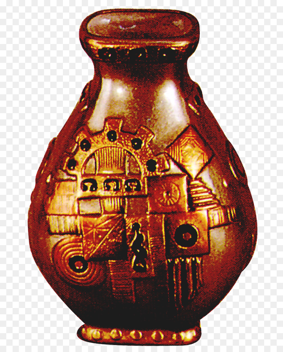 Vase Ancien，Or PNG