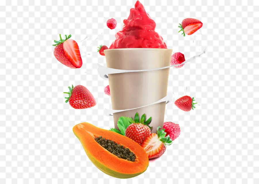 Smoothie Aux Fraises，Boire PNG