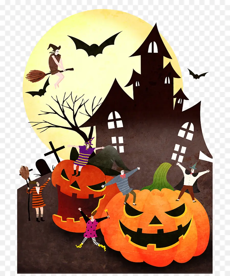 Jackolantern，Halloween PNG