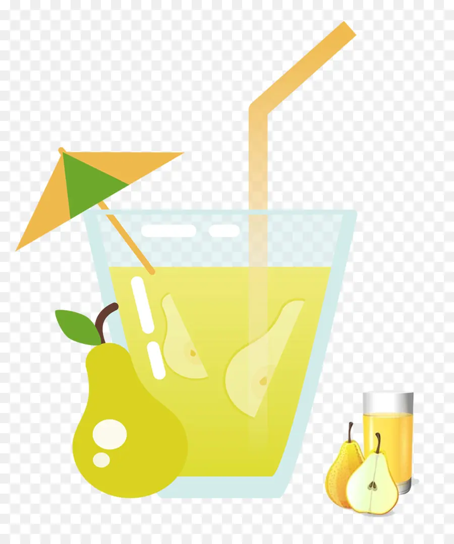 Jus De Poire，Fruit PNG