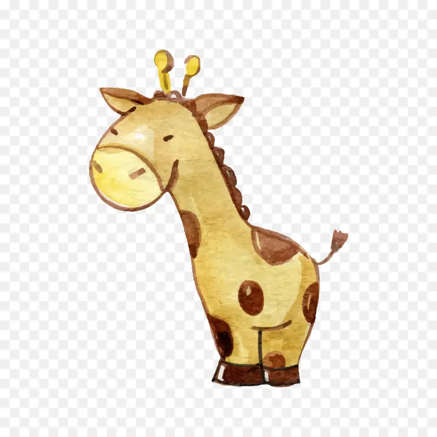 Girafe Mignonne，Dessin Animé PNG