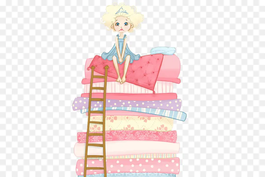 Princesse Sur Les Matelas，Lit PNG