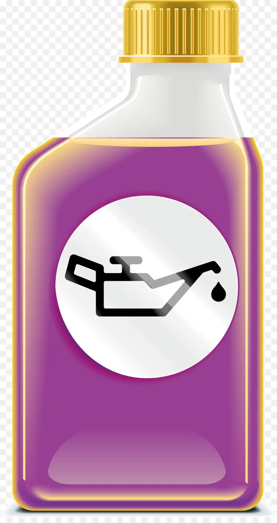 Bouteille D'huile Violette，Huile PNG