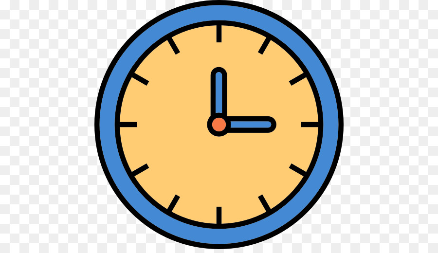 Horloge Bleue，Temps PNG