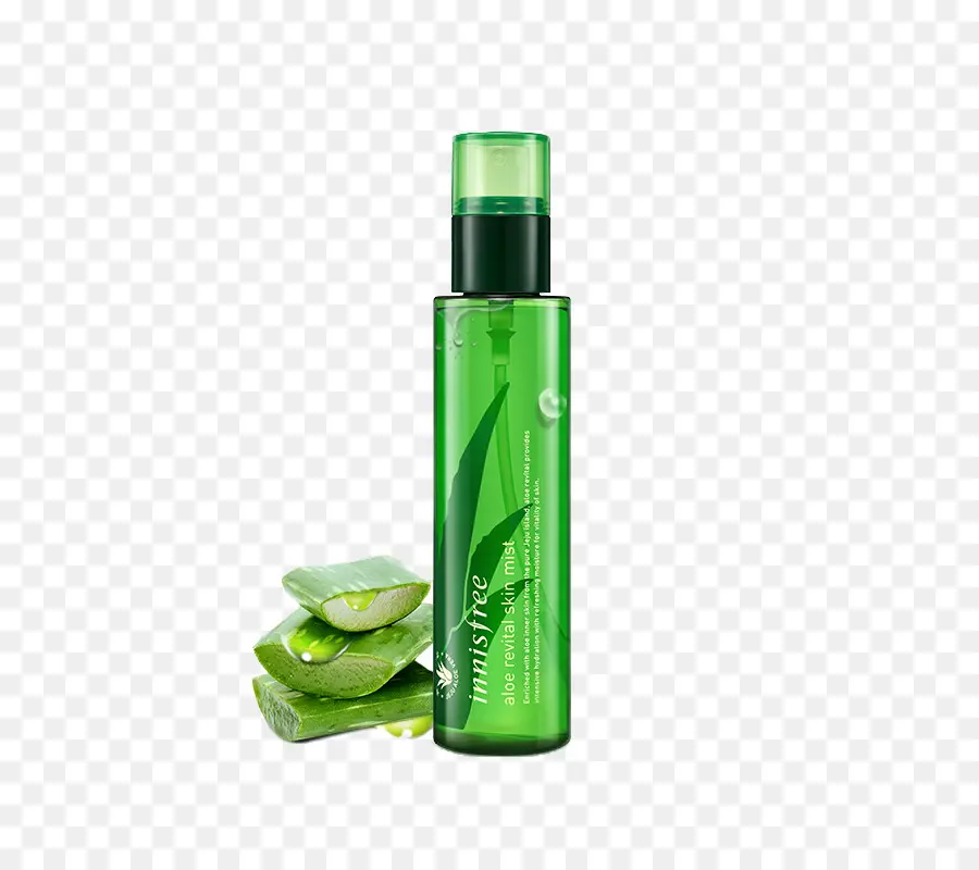 Bouteille Verte，Aloe Vera PNG