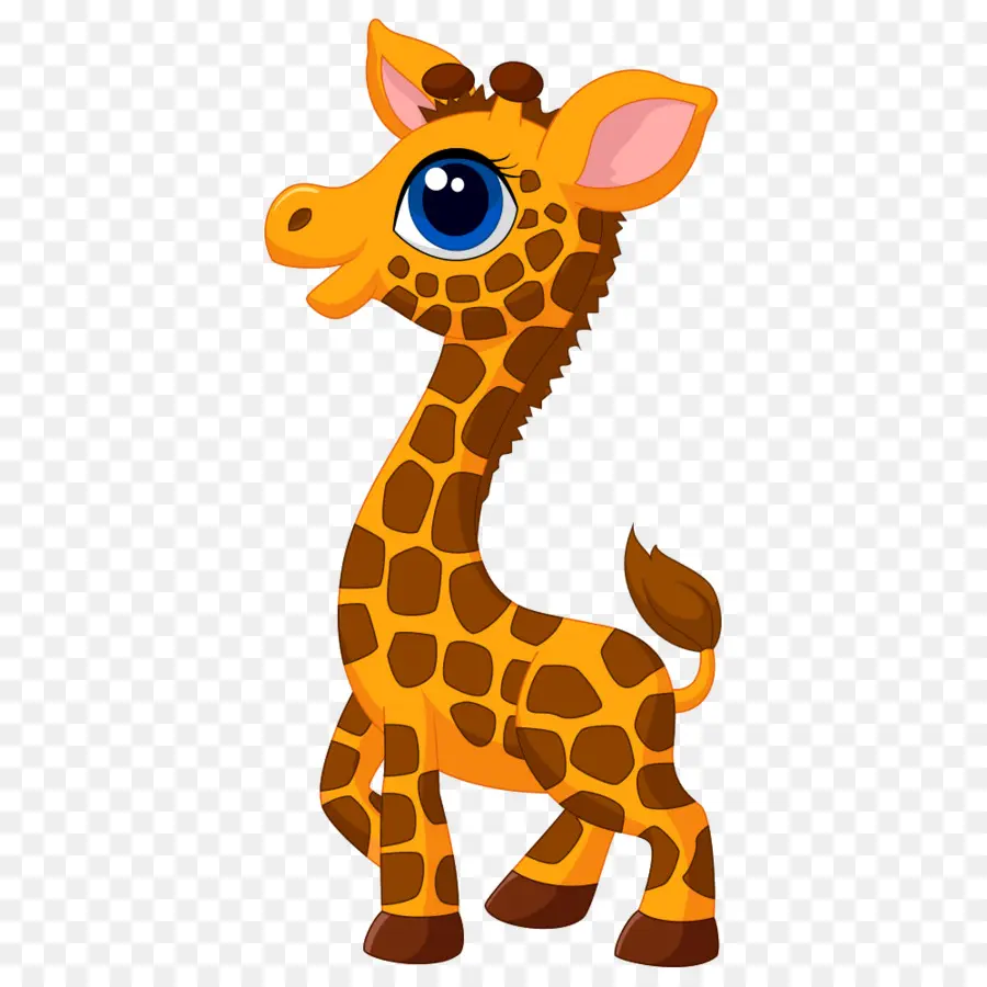 Girafe Mignonne，Dessin Animé PNG