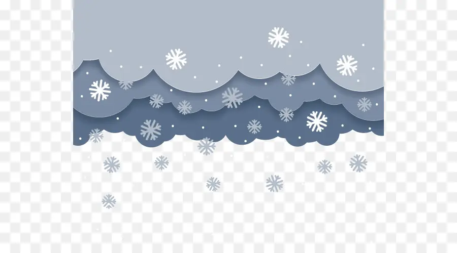 Flocons De Neige，Hiver PNG