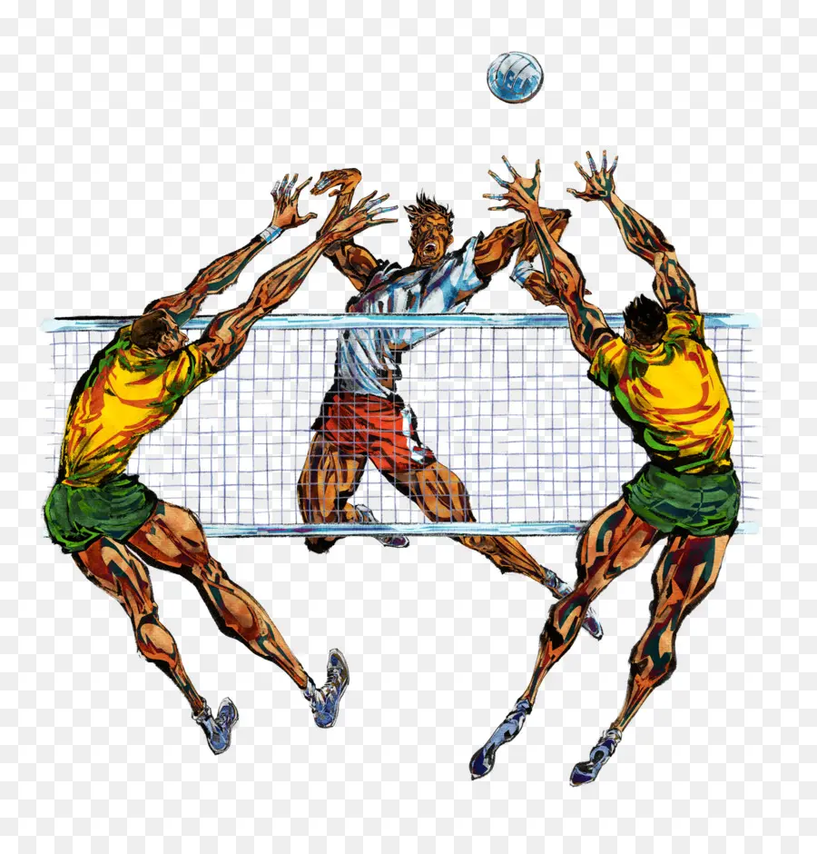 Jeu De Volley Ball，Volley Ball PNG