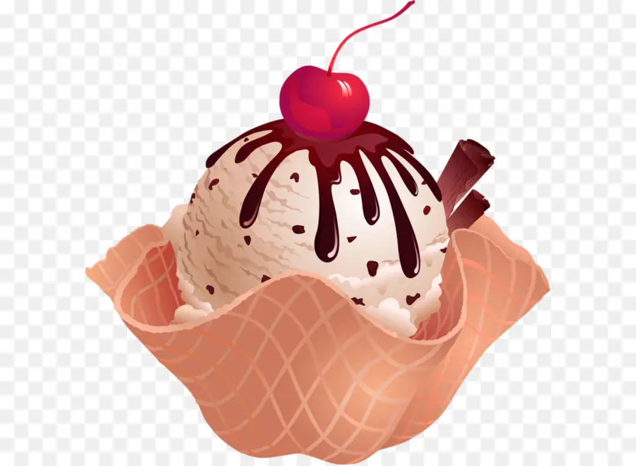 Crème Glacée，Crème Glacée Au Chocolat PNG