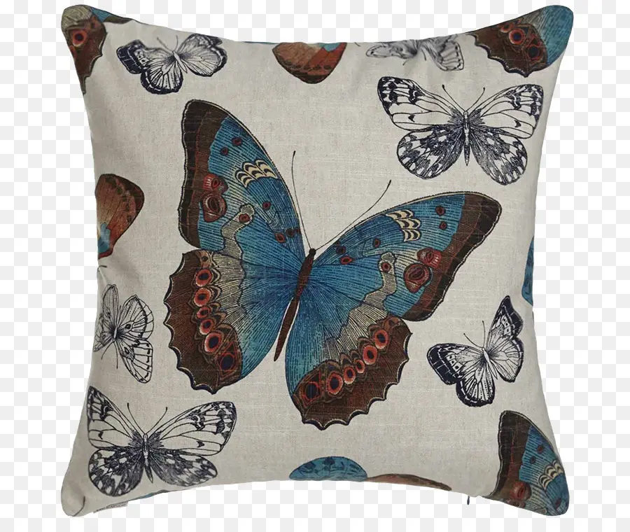 Oreiller Papillon，Coussin PNG