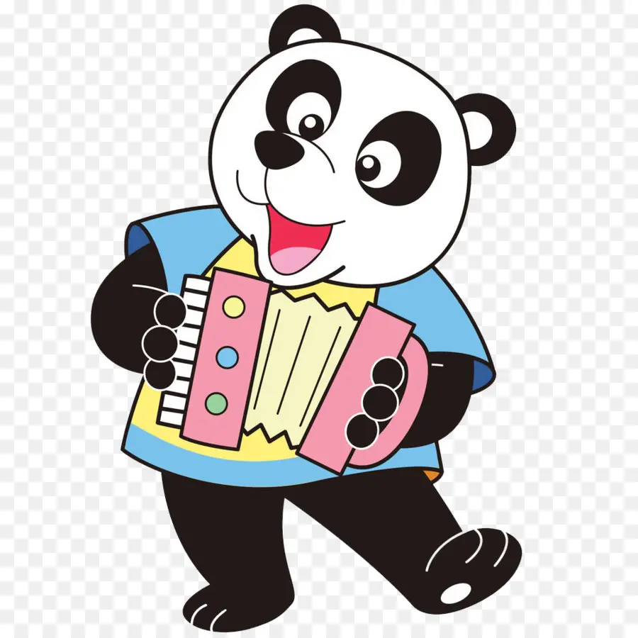 Panda，Accordéon PNG