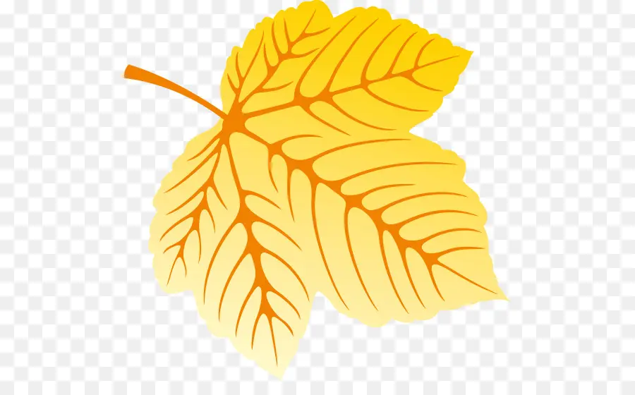 Feuille Jaune，Automne PNG