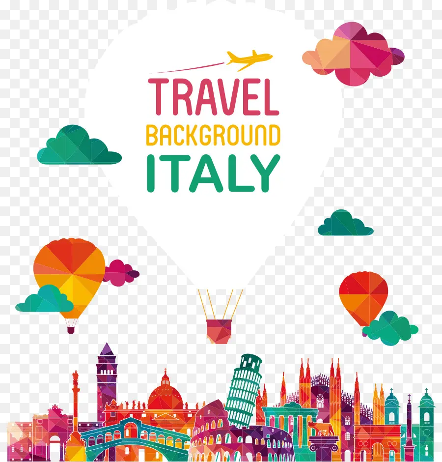 Fond De Voyage Italie，Italie PNG