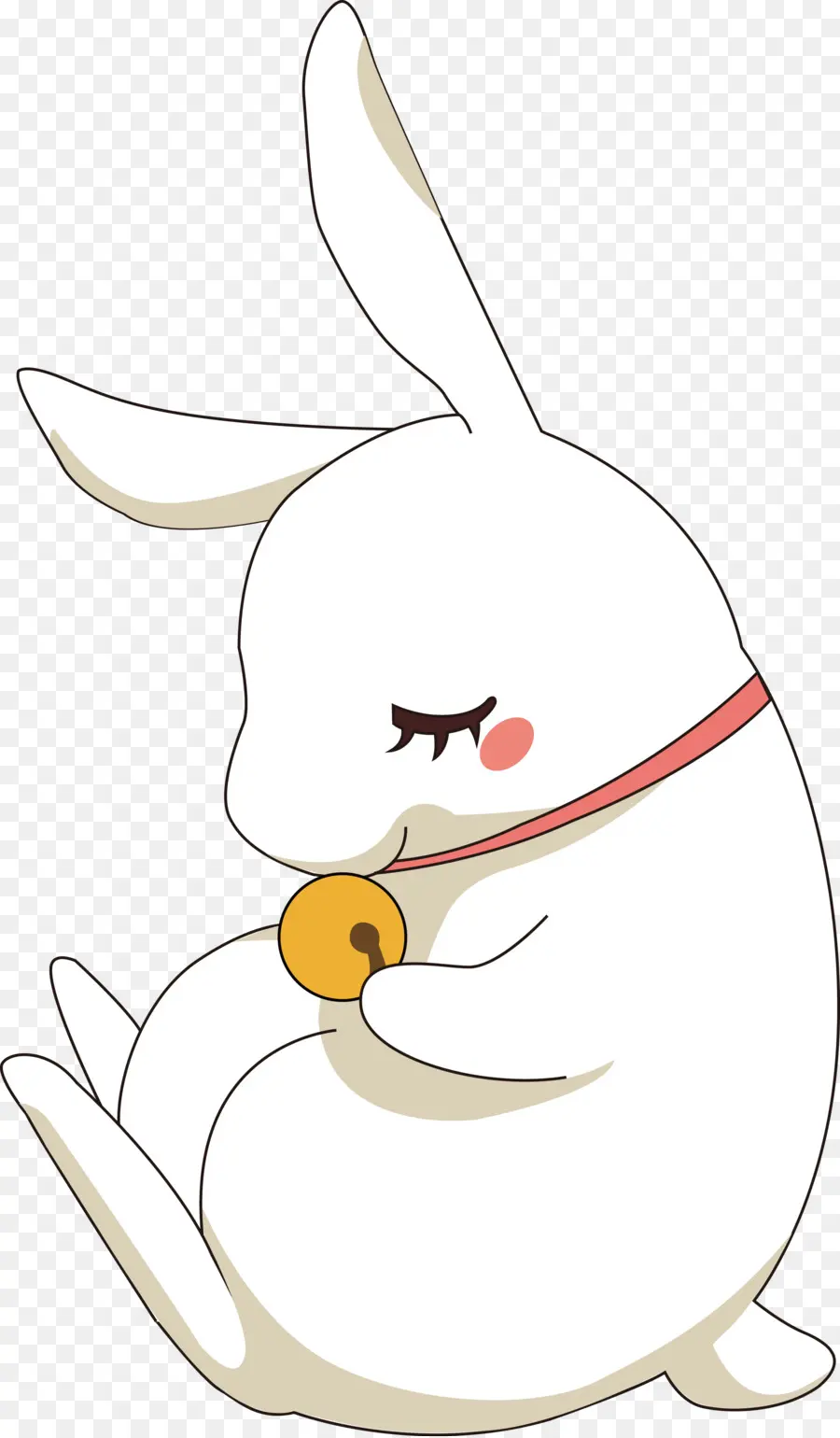 Lapin Blanc，Cloche PNG