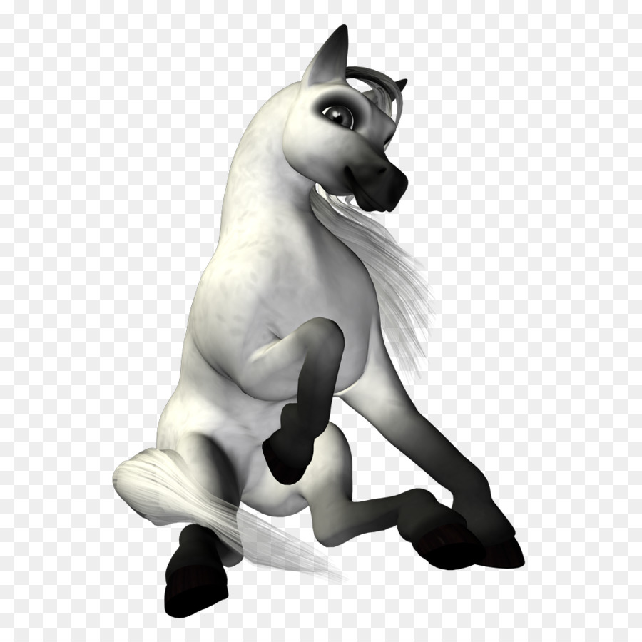 Cheval De Dessin Animé，Blanc PNG