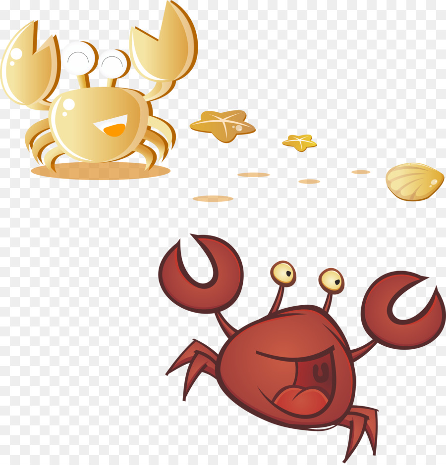 Crabe，Dessin Animé PNG