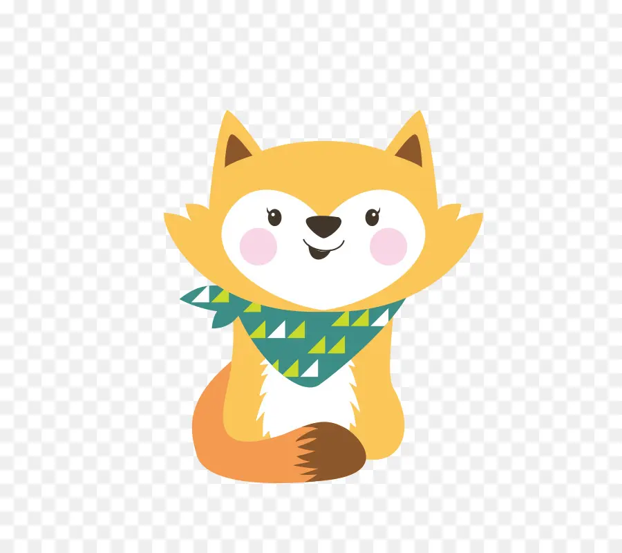 Renard Mignon，Dessin Animé PNG