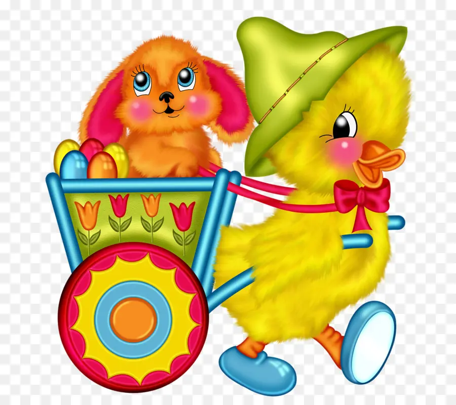 Canard Et Lapin，Dessin Animé PNG