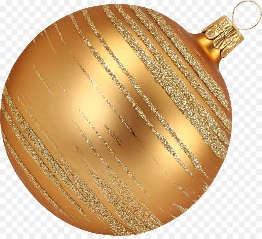 Ornement D'or，Noël PNG