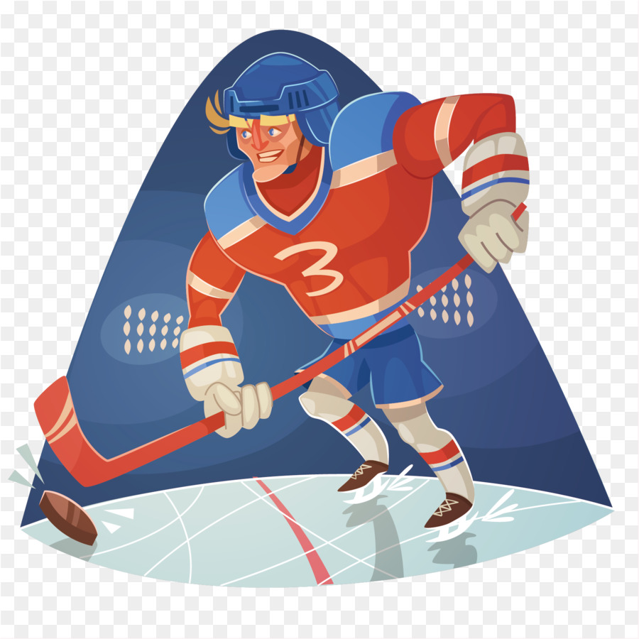 Joueur De Hockey，Glace PNG