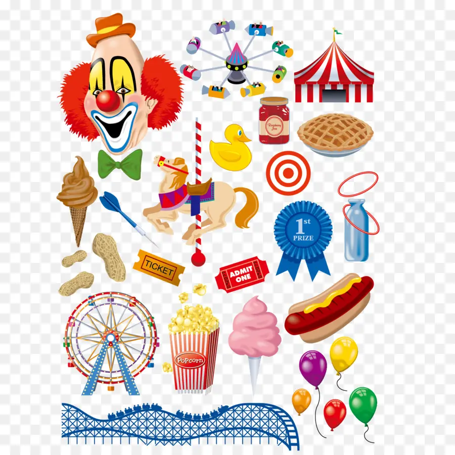 Articles De Carnaval，Clown PNG