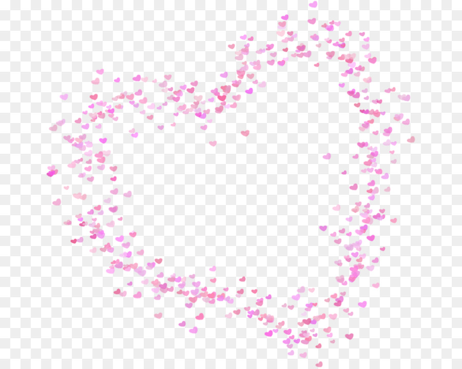 Forme De Coeur，Rose PNG