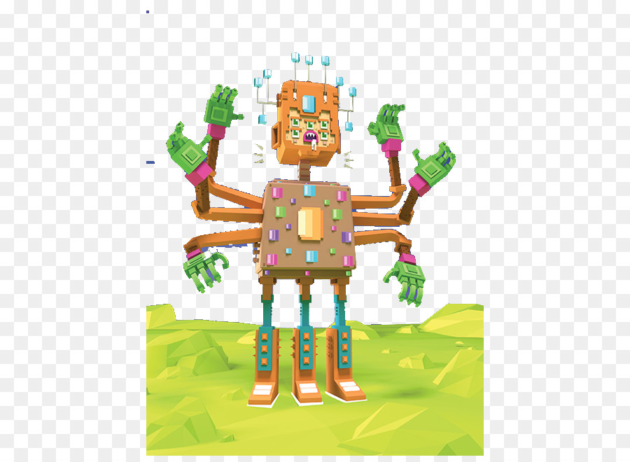 Robot，Designer PNG