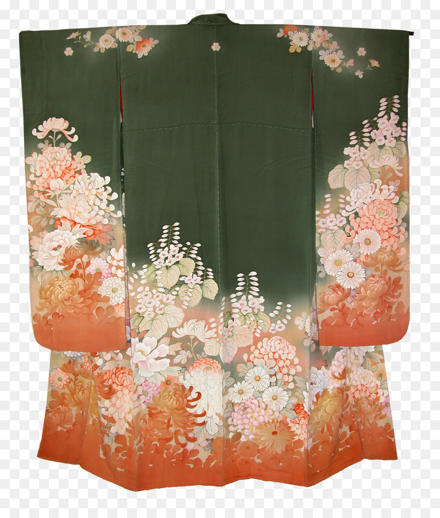 Kimono，Floral PNG