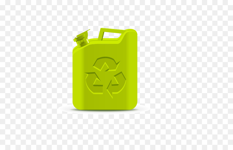 Canette De Recyclage Verte，Récipient PNG