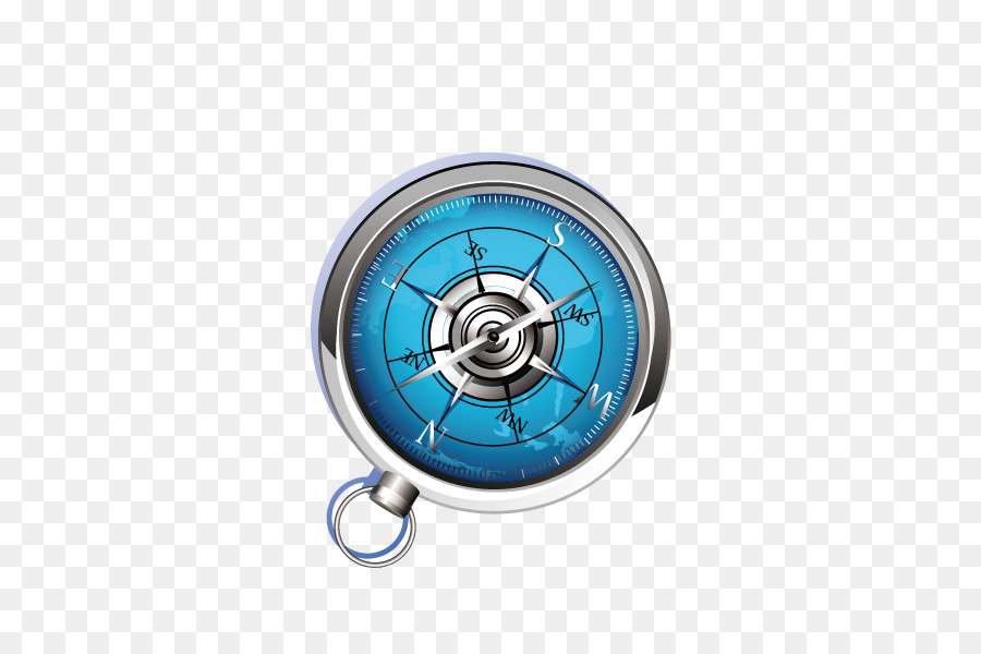 Boussole，Bleu PNG