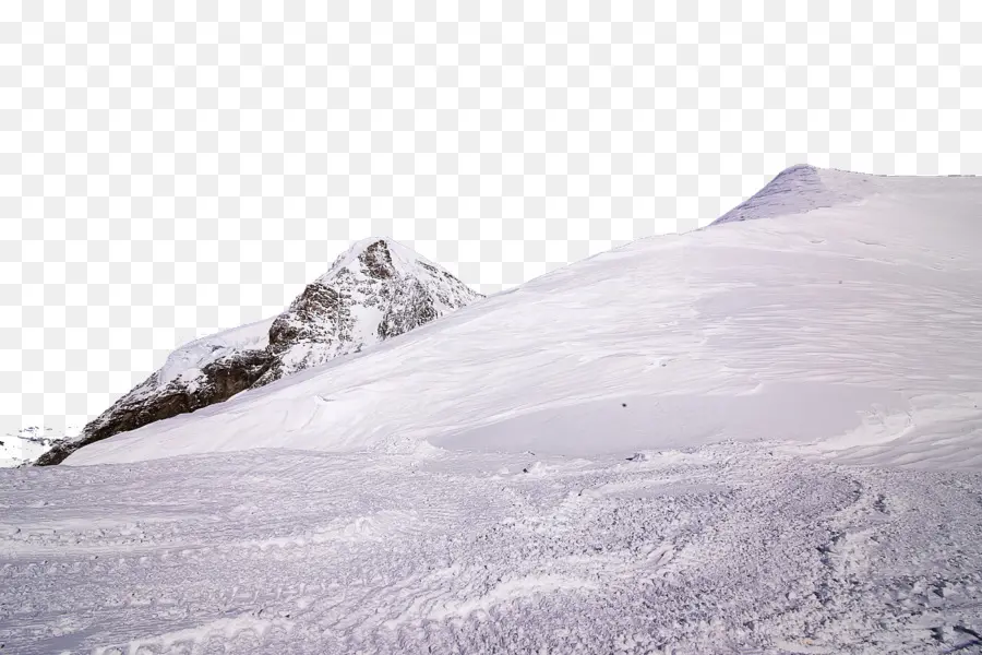 Montagne Enneigée，Neige PNG