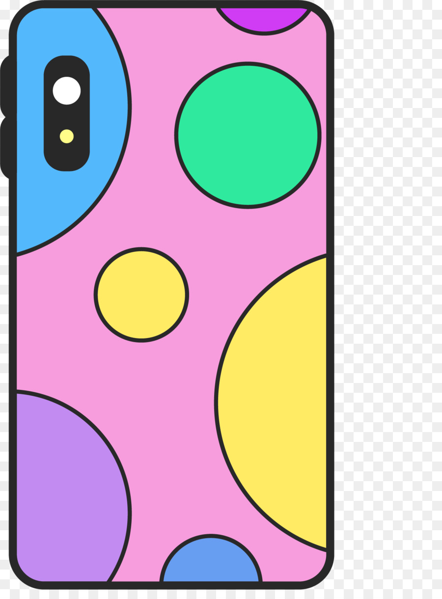 Coque De Téléphone，Coloré PNG