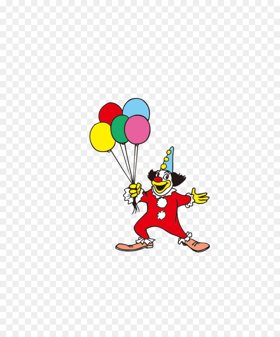 Clown，Ballons PNG