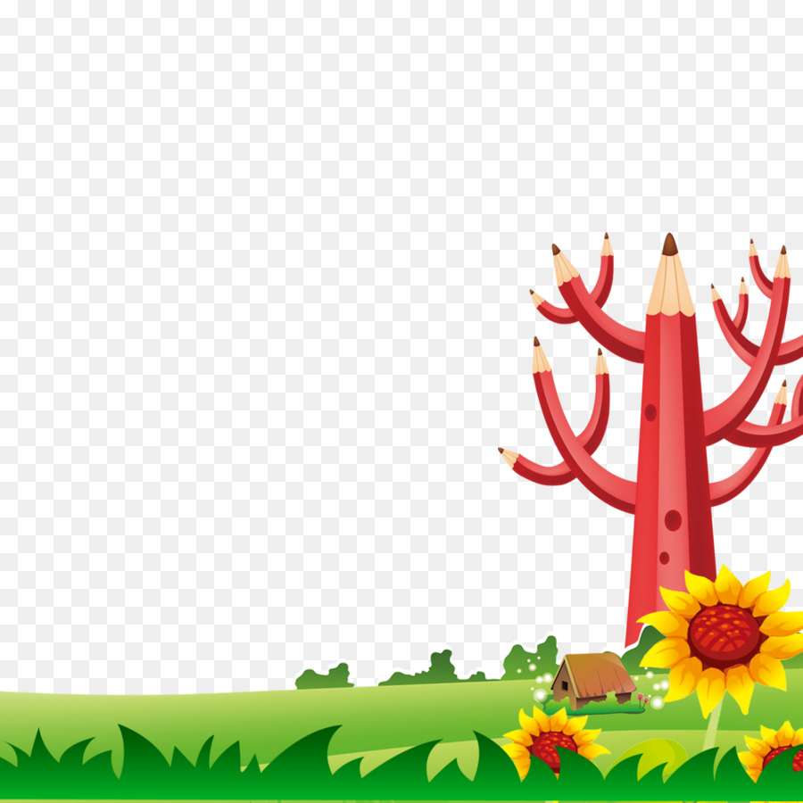 Crayon，Arbre PNG