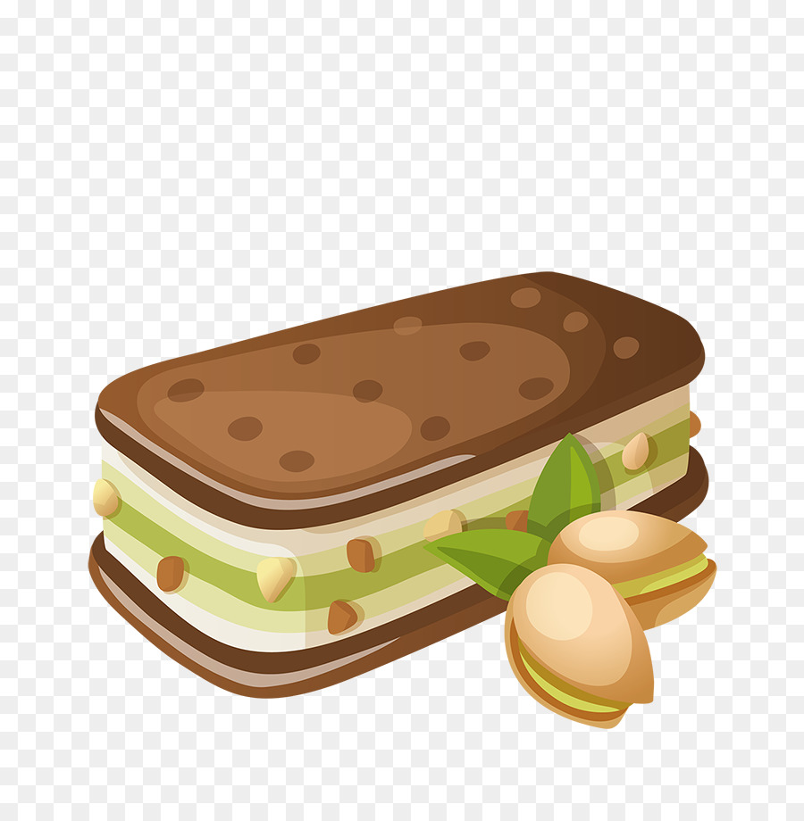 Sandwich à La Crème Glacée，Doux PNG