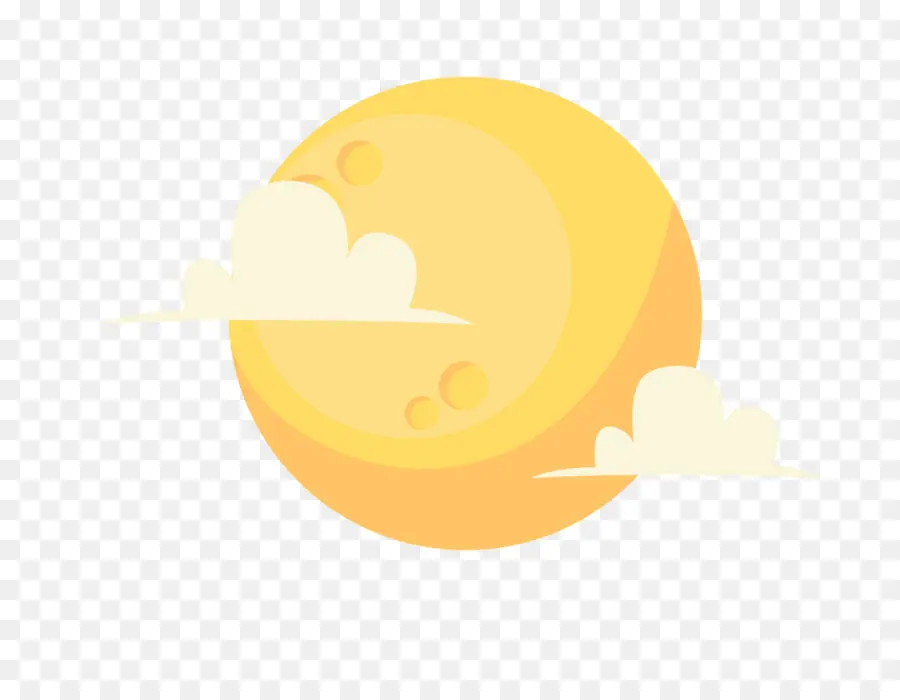 Lune Jaune，Lune PNG