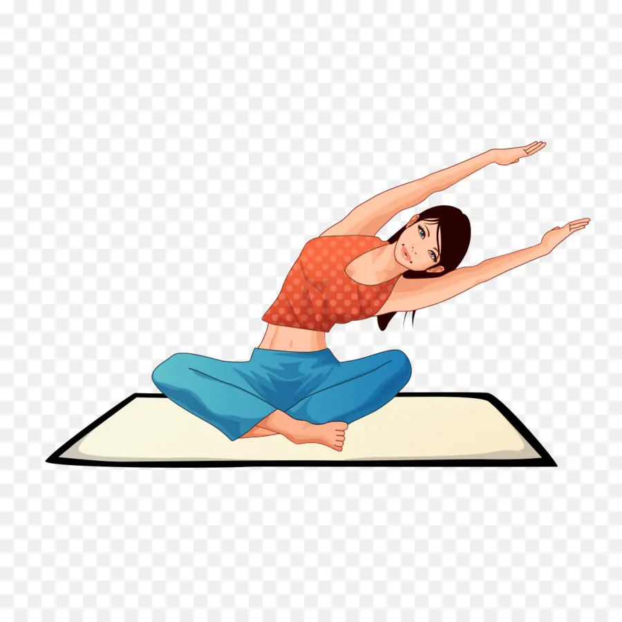 Yoga，Dessin Animé PNG