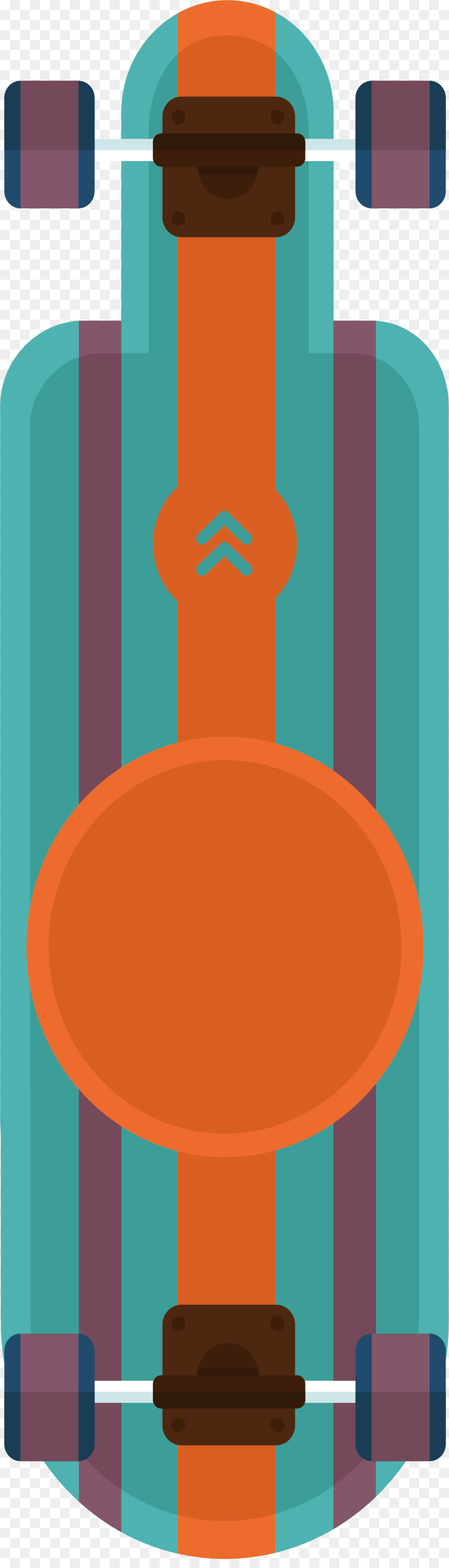 Longboard，Skateboard PNG