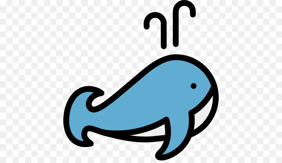 Baleine，Bleu PNG