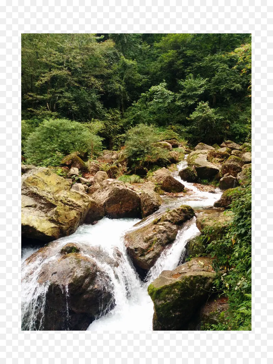 Cascade，Rochers PNG