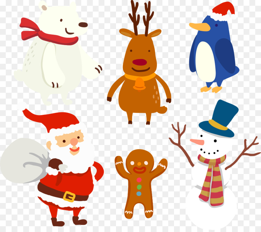 Personnages De Noël，Père Noël PNG