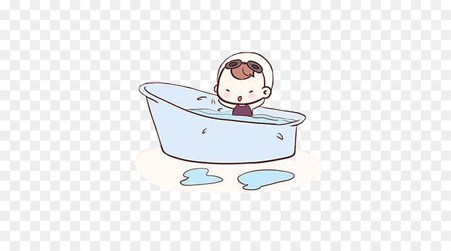 Enfant Dans La Baignoire，Bain PNG